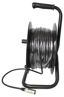 Microphone Snake Lead On Reel 50m 1 Input